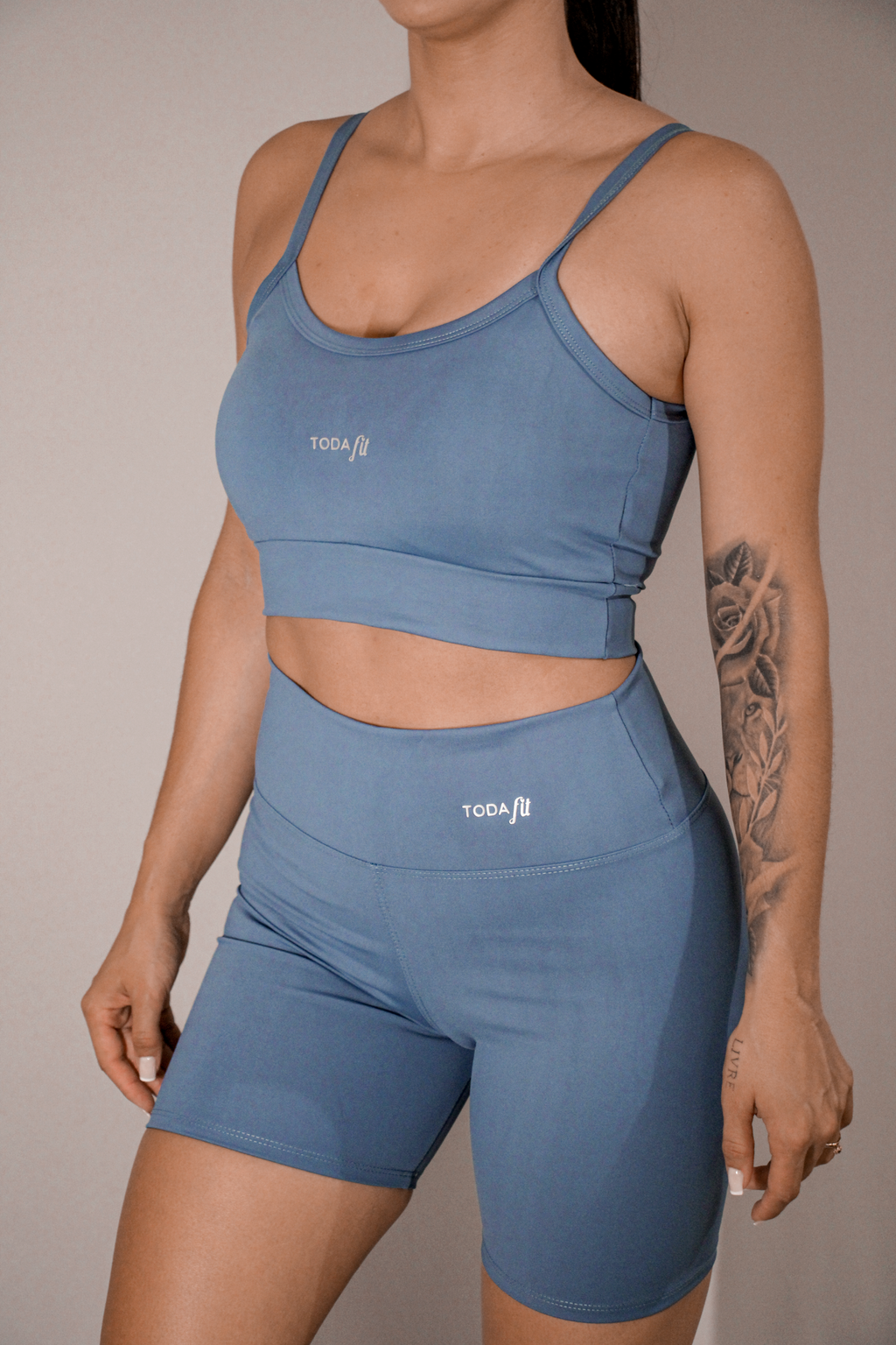 SHORT  (SEM BOLSO) AZUL