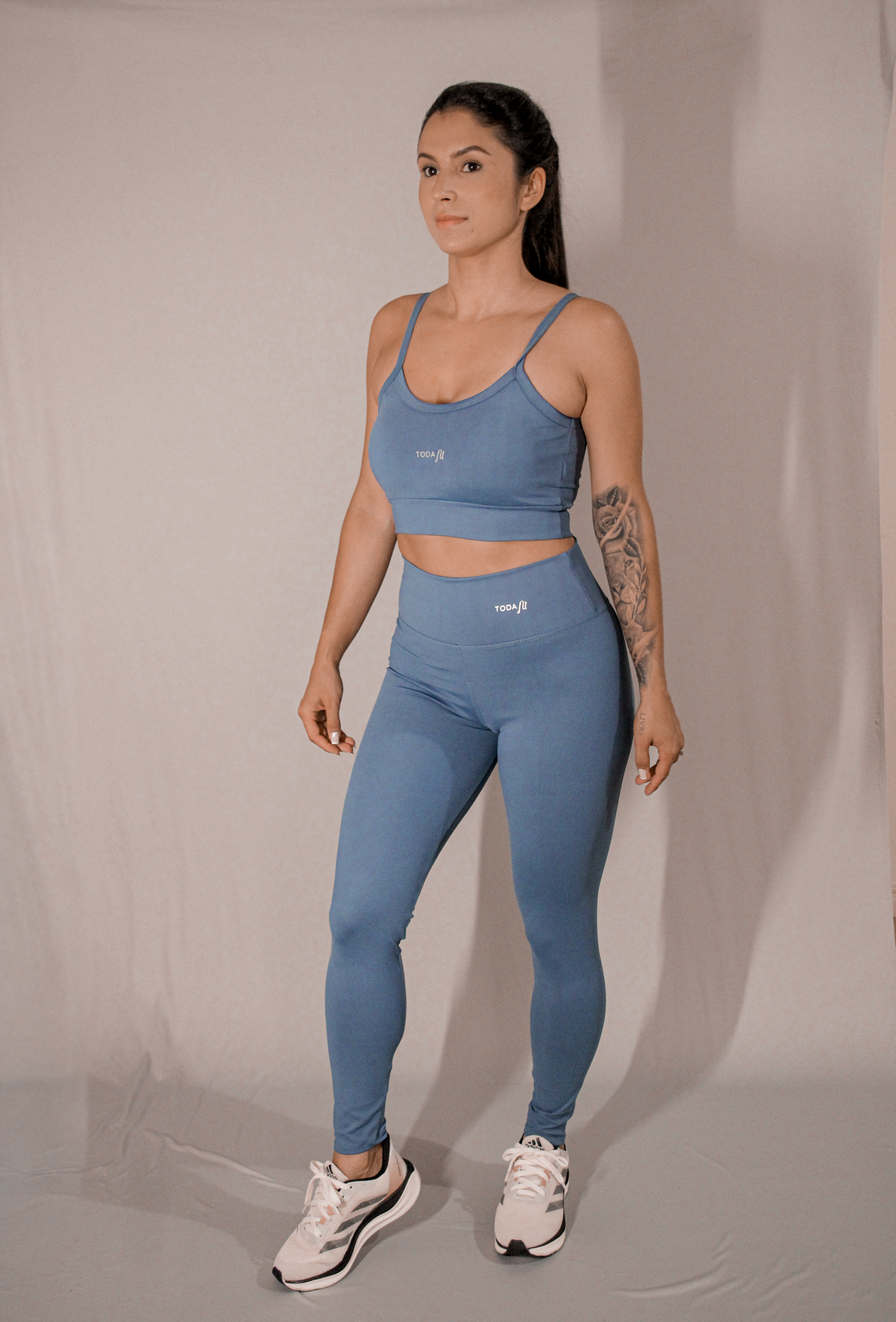 CONJUNTO AZUL - TOP SLIM + CALÇA