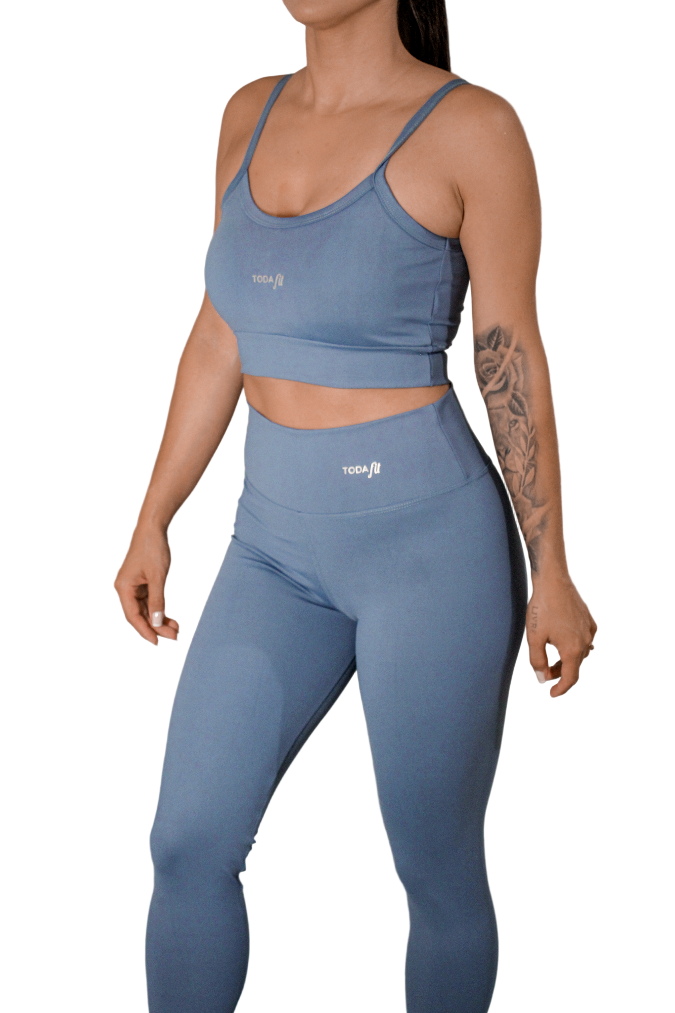 CONJUNTO AZUL - TOP SLIM + CALÇA