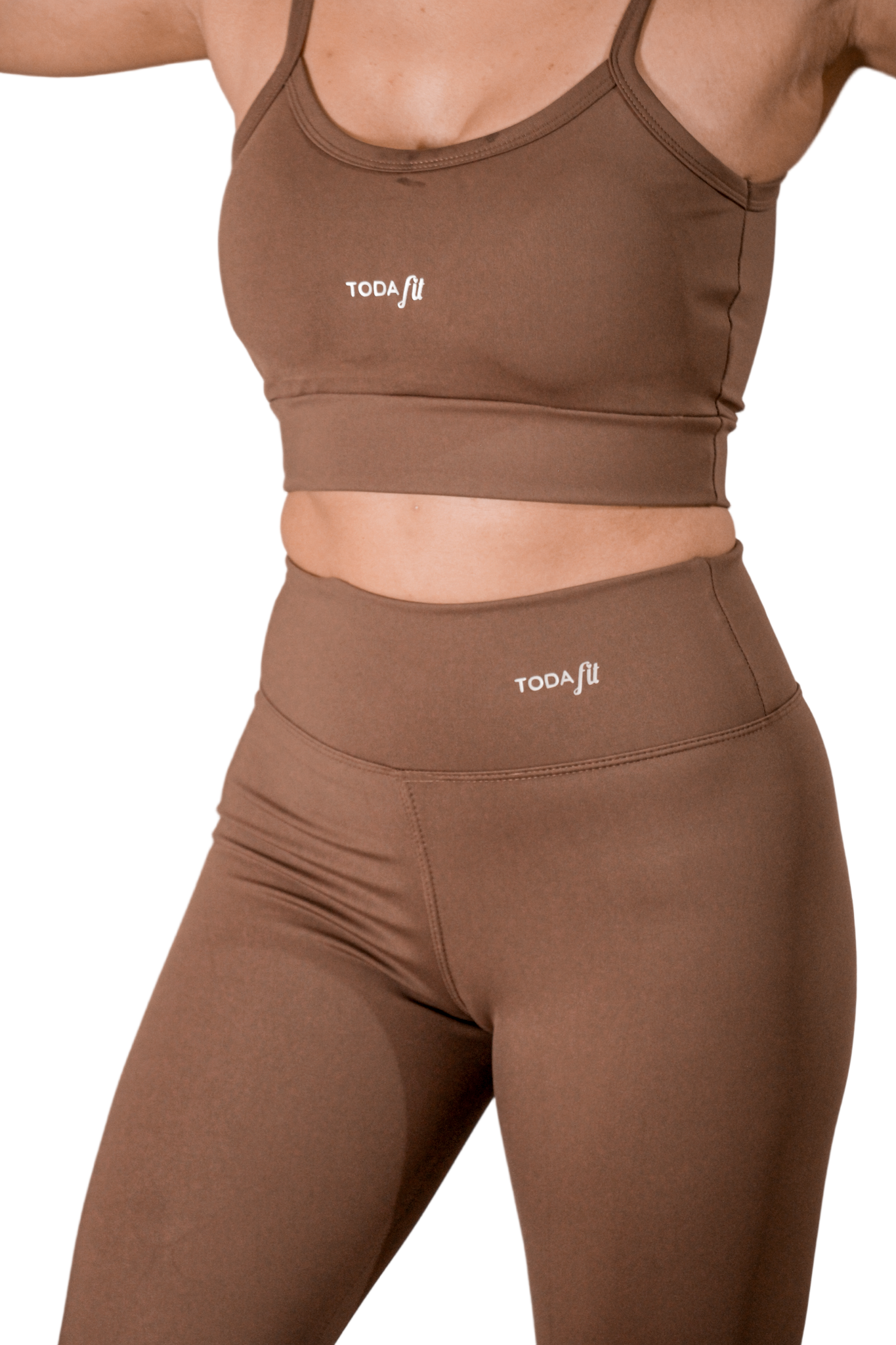 CONJUNTO CHOCOLATE - TOP SLIM + CALÇA