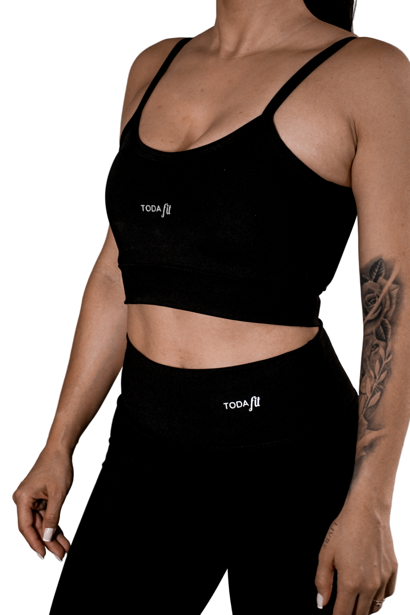 CONJUNTO PRETO - TOP SLIM + CALÇA