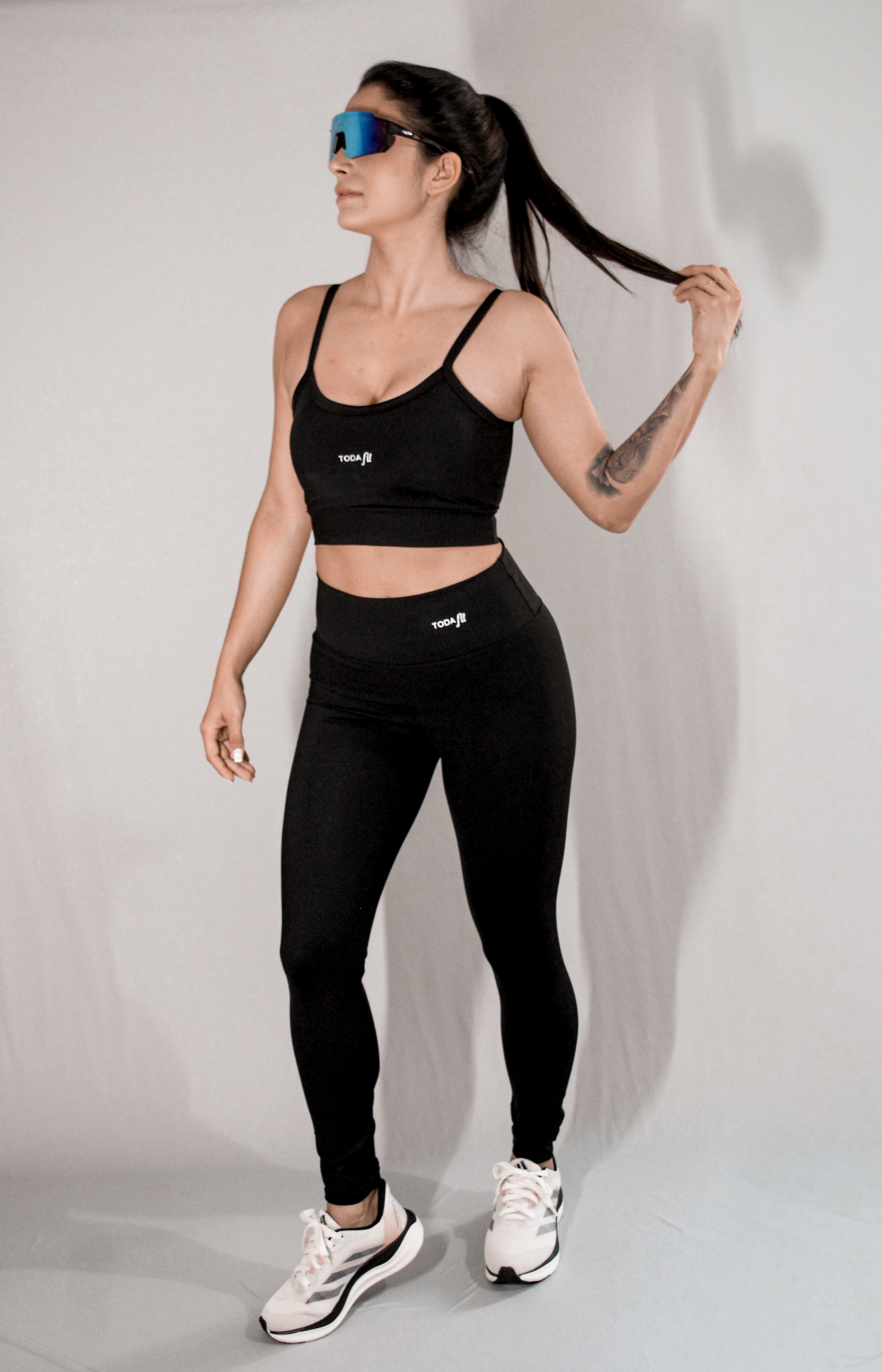 CONJUNTO PRETO - TOP SLIM + CALÇA